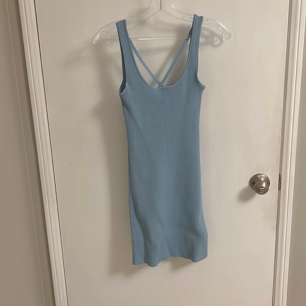 Blue Mini Dress